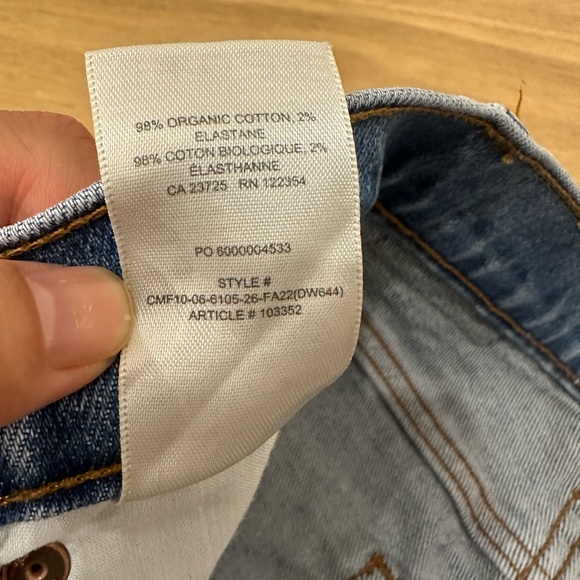 ARLO HIGH RISE SLIM 26L SIZE 24 - Picture 9 of 9